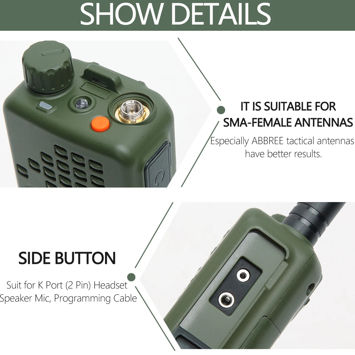 Baofeng AR-152 15W Walkie Talkie Powerful CB Two way Radio 12000mAh Battery Tactial Long Range AN PRC-152 Dual Band Transceiver-EXPROTAS