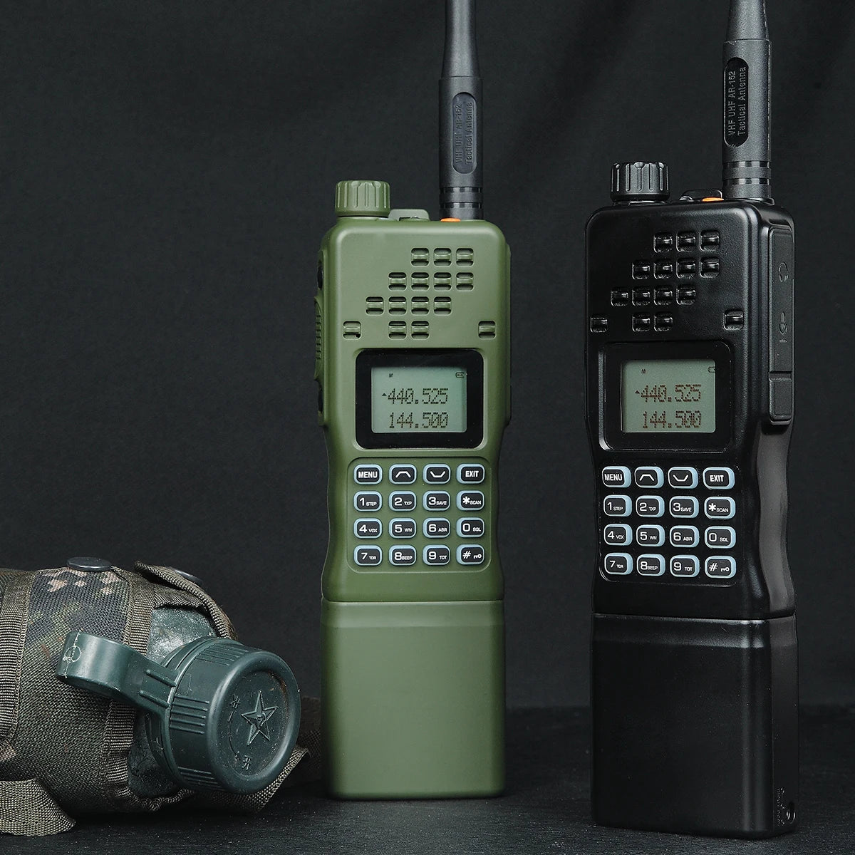 Baofeng AR-152 15W Walkie Talkie Powerful CB Two way Radio 12000mAh Battery Tactial Long Range AN PRC-152 Dual Band Transceiver-EXPROTAS