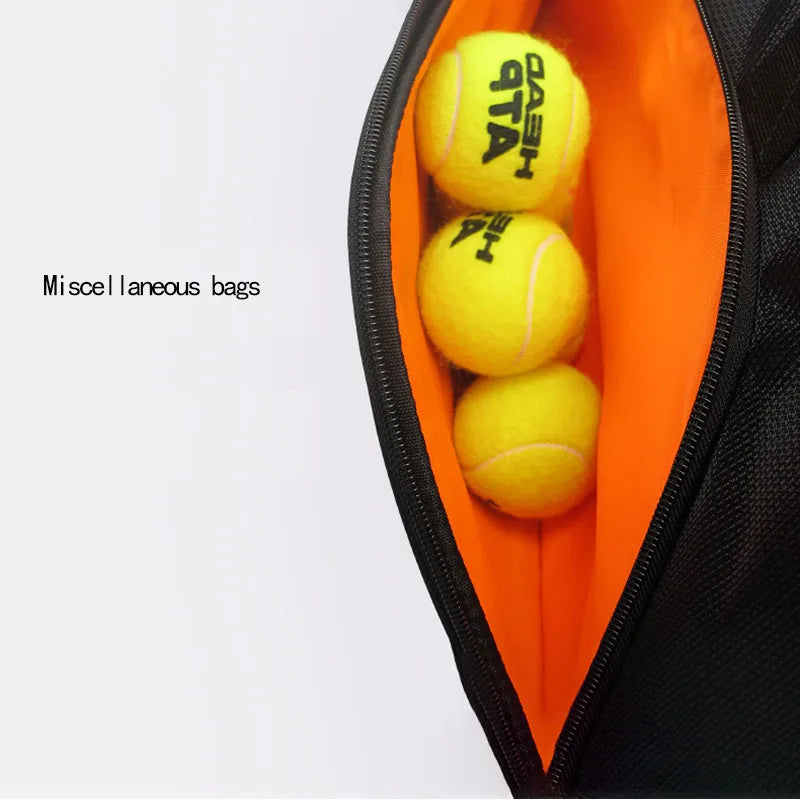Large Capacity Original Head Tennis Bag Badminton Backpack For Men Women 6 Racket Sport Bag Raquete De Tenis Bag Tennis Backpack-EXPROTAS