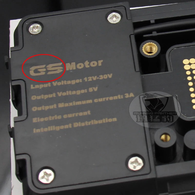 Navigation Bracket with USB Charger Phone Holder Compatible with BMW R1200GS R1250GS