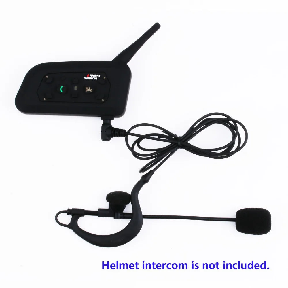 3.5mm Helmet Headset Mic for EJEAS V6 Pro V6C V4 V4C Plus BT Intercom
