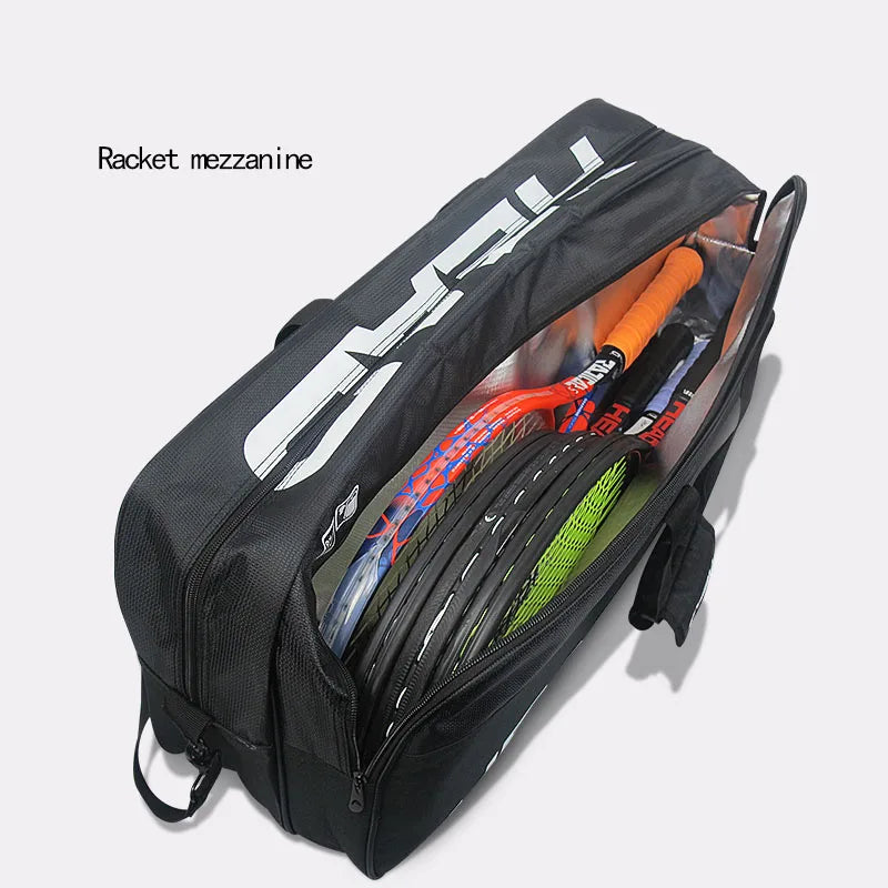 Large Capacity Original Head Tennis Bag Badminton Backpack For Men Women 6 Racket Sport Bag Raquete De Tenis Bag Tennis Backpack-EXPROTAS