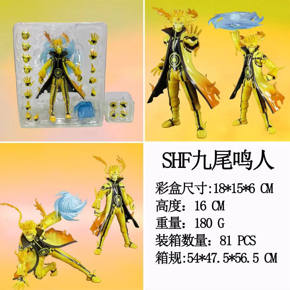 SHF Uzumaki Naruto Articulated Action Figure Anime Collectible Model