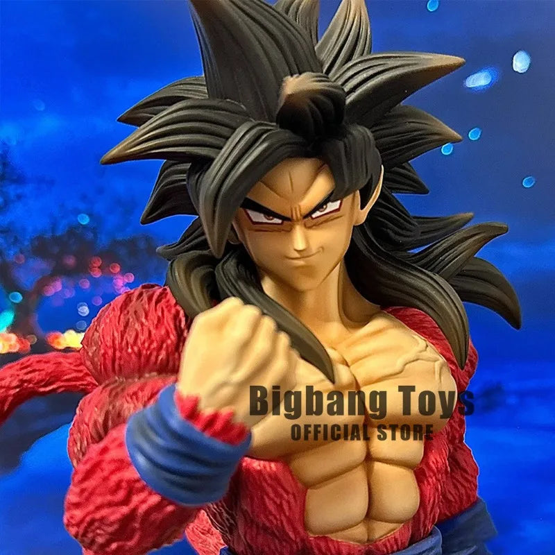 SSJ4 Anime Style PVC Action Figure Collectible Display Model Toy