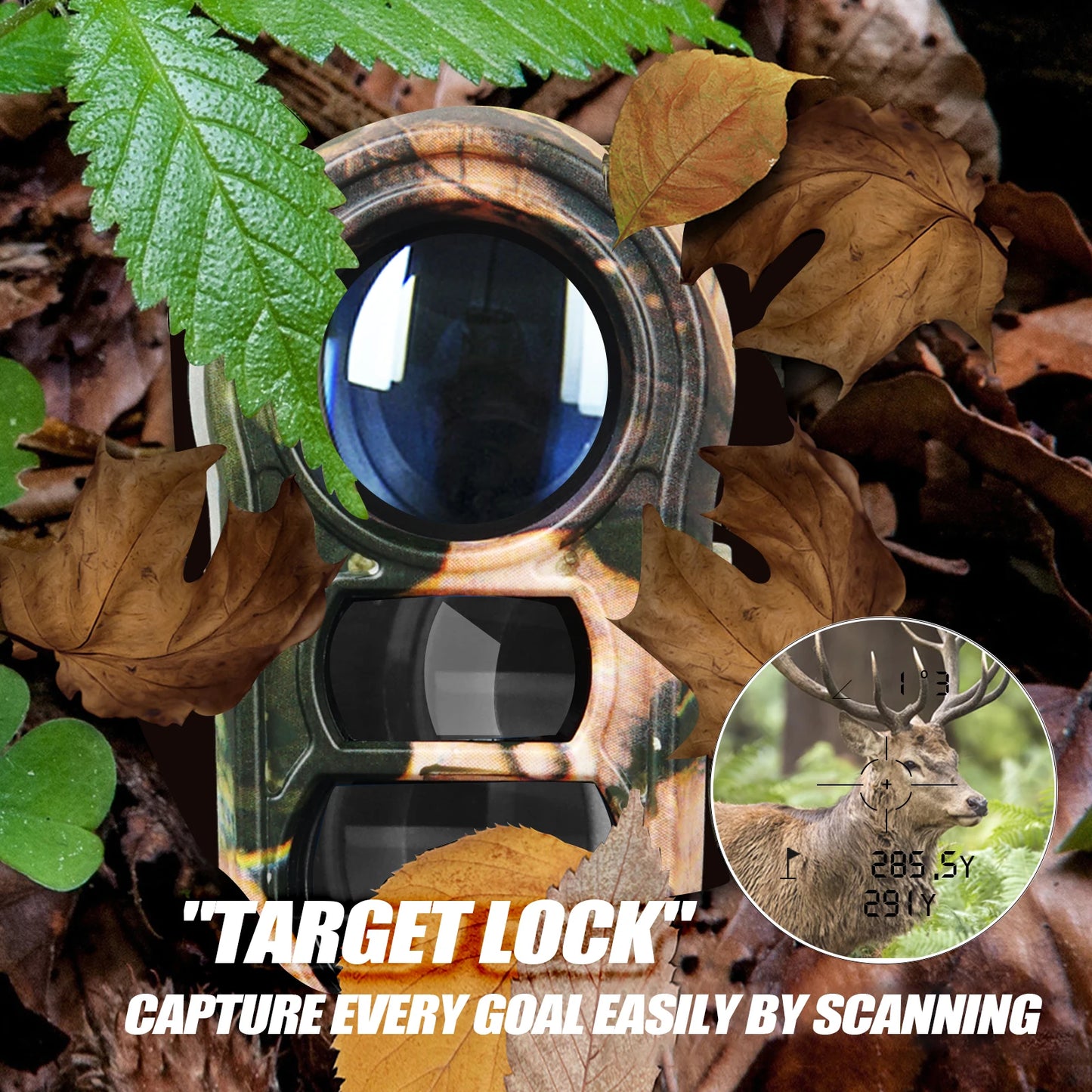 REVASRI Hunting Laser Rangefinder 1000 Yards with Rechargeable Battery Hunting Range Finder with Target Acquisition Technology E-EXPROTAS