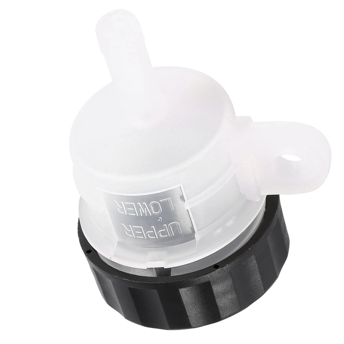 Motorcycle Foot Rear Brake Master Cylinder Fluid Bottle Oil Reservoir Tank