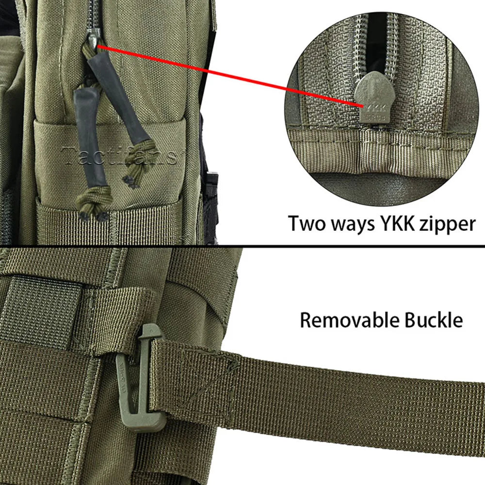 Mini Hydration Pack 2-in-1 MOLLE Rip-Away IFAK Pouch Medical Hunting Bag