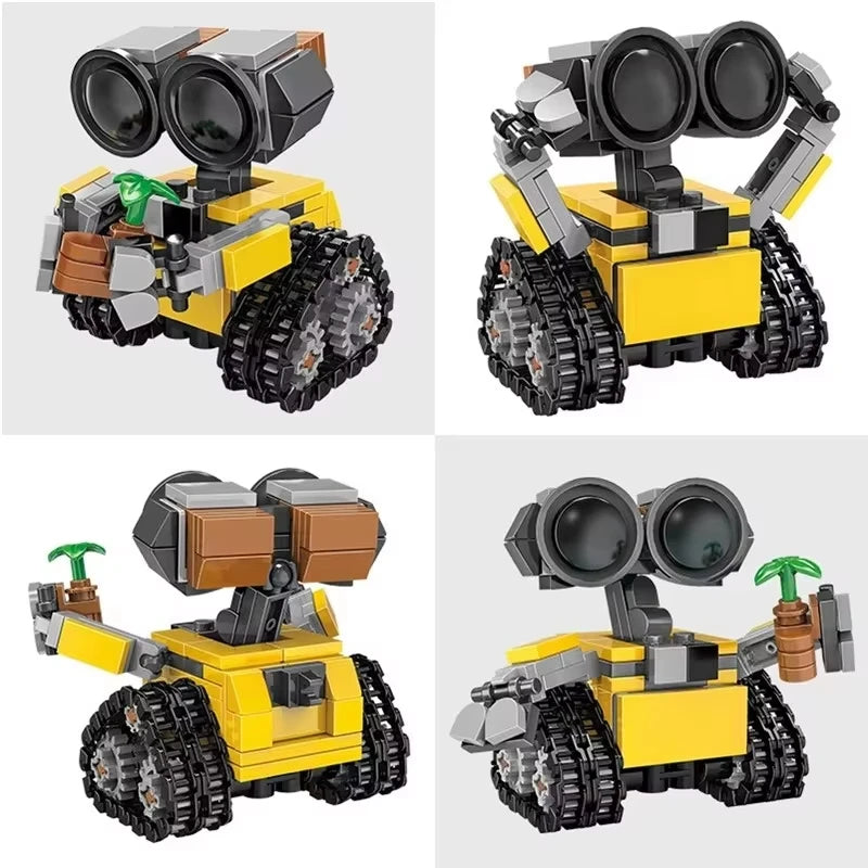 Mini Wally Building Block Model Small Size Assembly Children's Toys Rising Gift