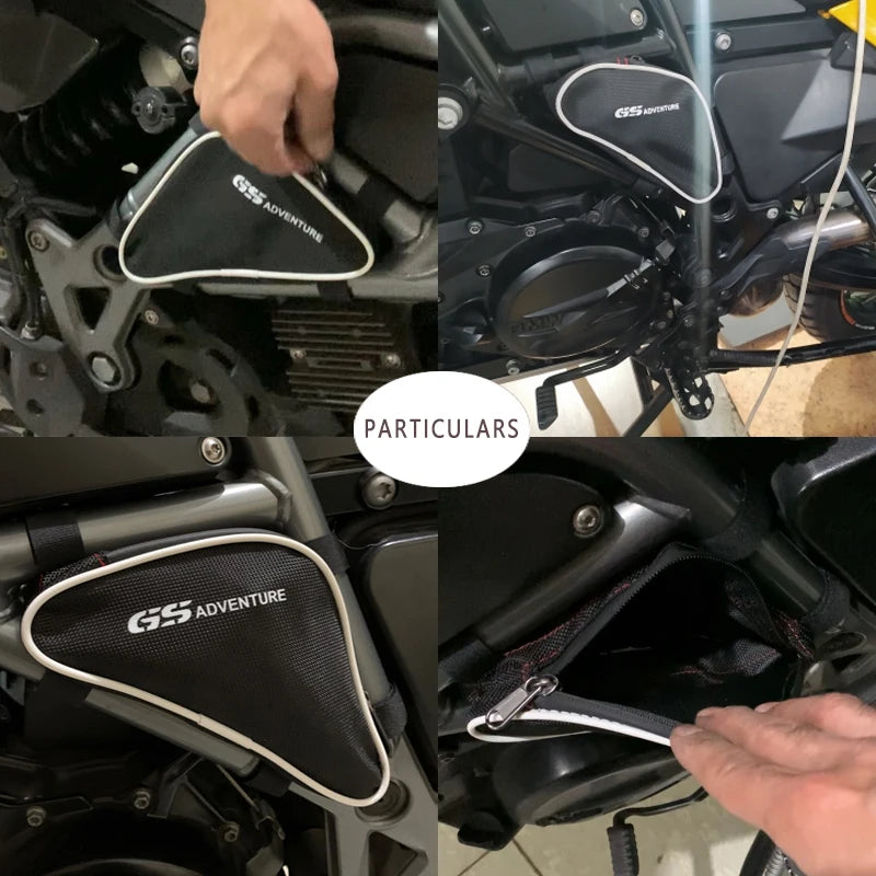 Waterproof Crash Bar Tool Bag Compatible with BMW F700GS F800GS Adventure