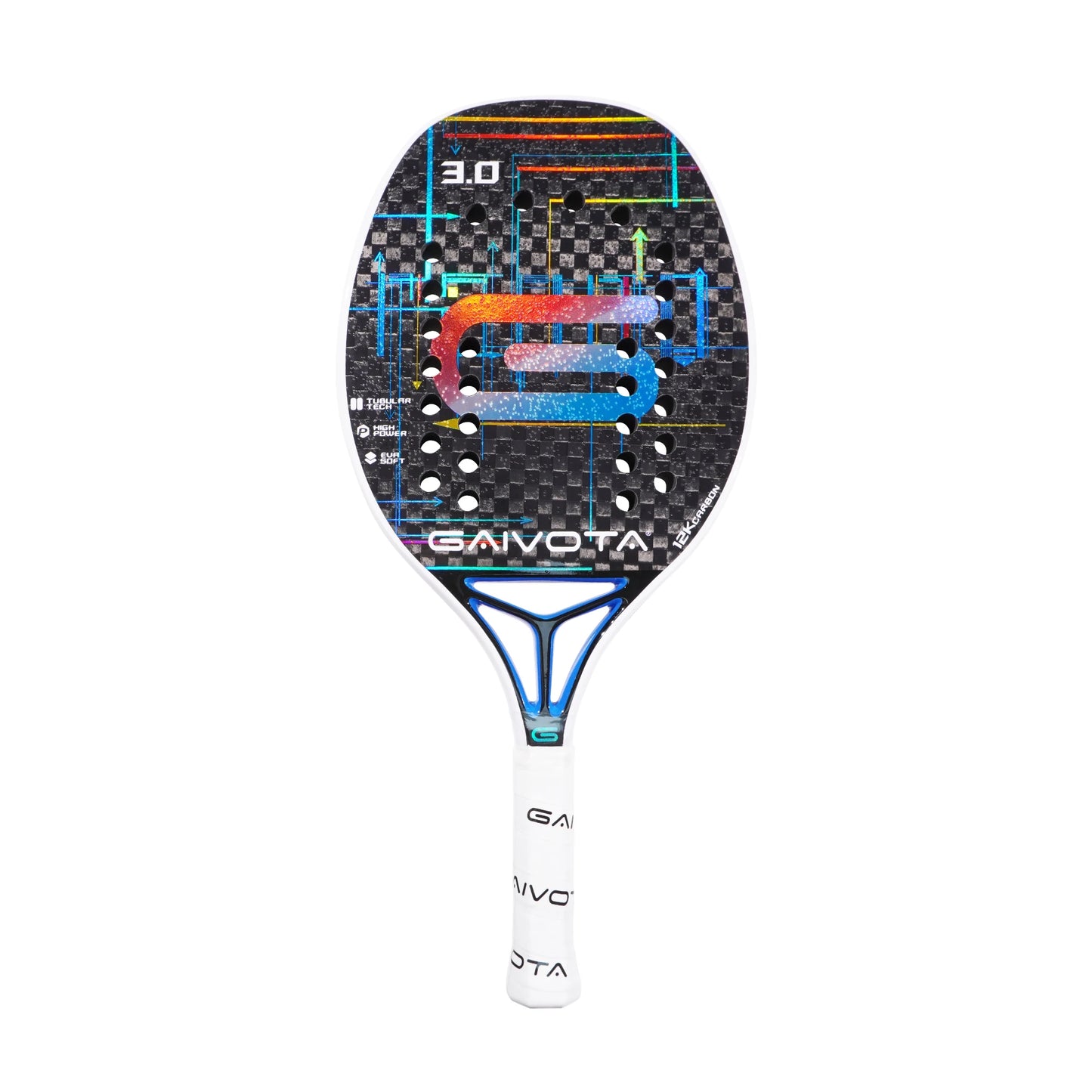Gaivota3.0 2024 Beach tennis racket 12K carbon+backpack-EXPROTAS