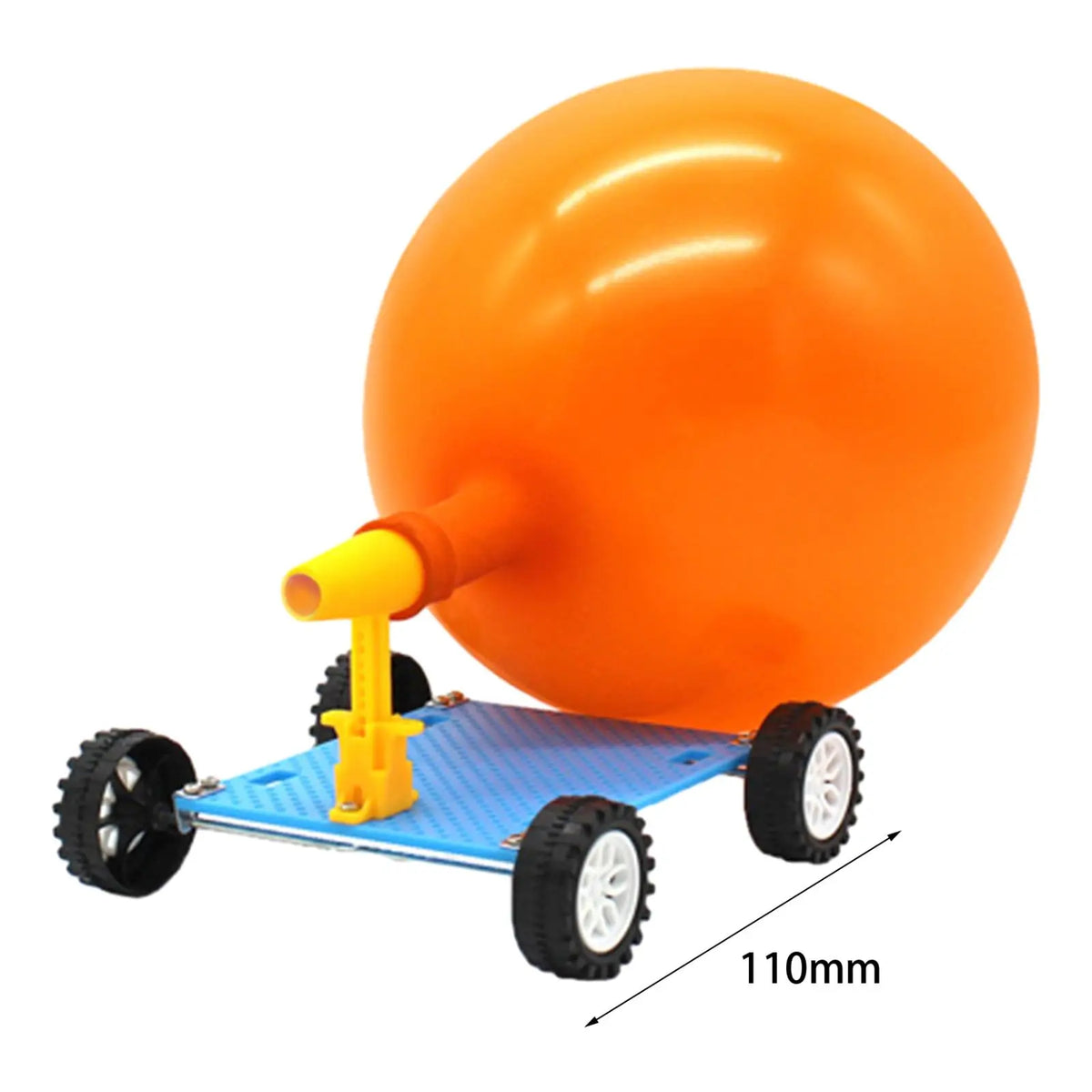 Balloon Powered Car 3D Puzzle Science Experiment Toy for Kids DIY Racer