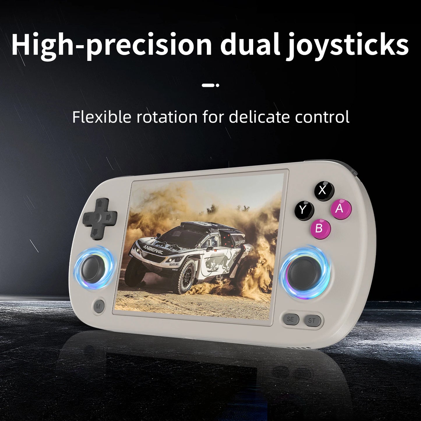 ANBERNIC RG40XX H Console | 4.0" Handheld Game System 64 Bit IPS RGB 5K Games