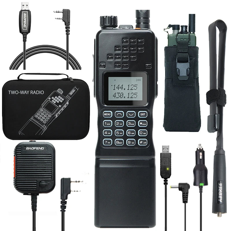 Baofeng AR-152 15W Walkie Talkie Powerful CB Two way Radio 12000mAh Battery Tactial Long Range AN PRC-152 Dual Band Transceiver-EXPROTAS