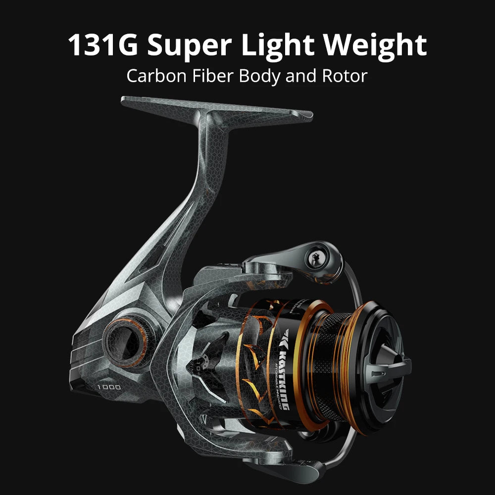 KastKing Kestrel Spin Finesse Reel 6.2:1 4.5KG Drag 10+1BB 131g Fishing