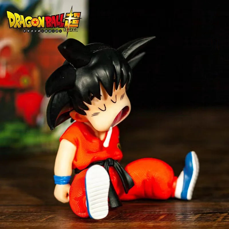 Dragon Ball Z Sleep Goku Figure Super Saiyan PVC Action Statue Collectible Model Gift