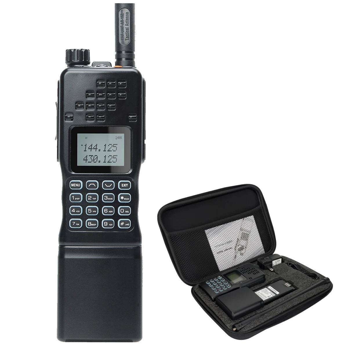 Baofeng AR-152 15W Walkie Talkie Powerful CB Two way Radio 12000mAh Battery Tactial Long Range AN PRC-152 Dual Band Transceiver-EXPROTAS