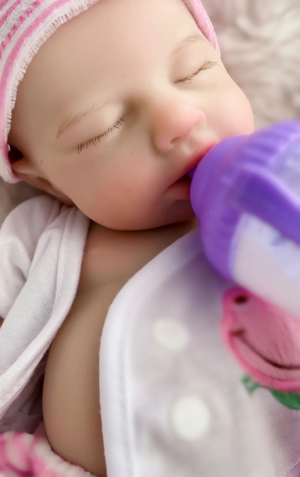 33CM Loulou Girl Bebe Reborn Dolls Can Open Mouth Painted Full Body Soft Silicone Newborn Doll reborn de silicone real cuerpo-EXPROTAS