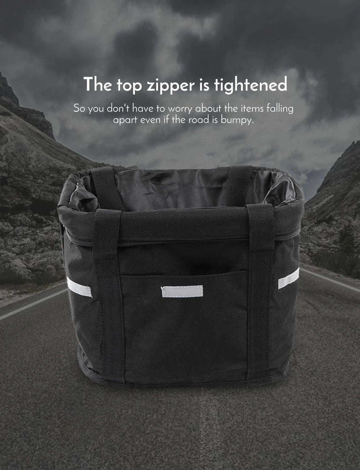 Waterproof Removable Bike Front Basket Handlebar Pet Carrier Frame Bag