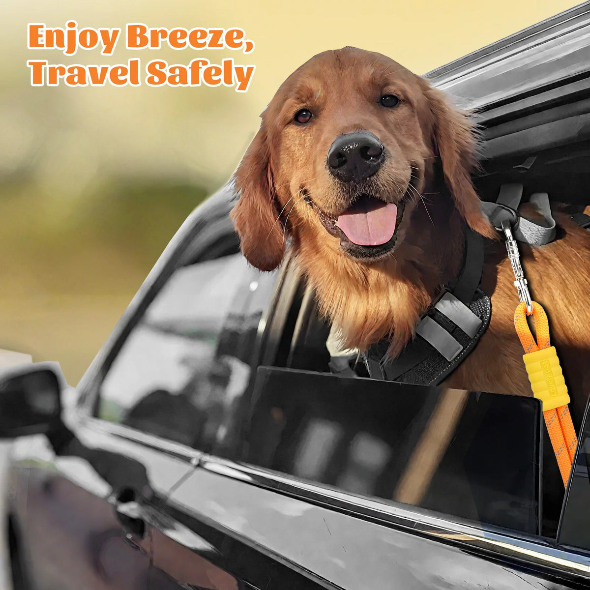 Pet Dog Car Seat Belt Adjustable Safety Harness Travel Restraint Lead