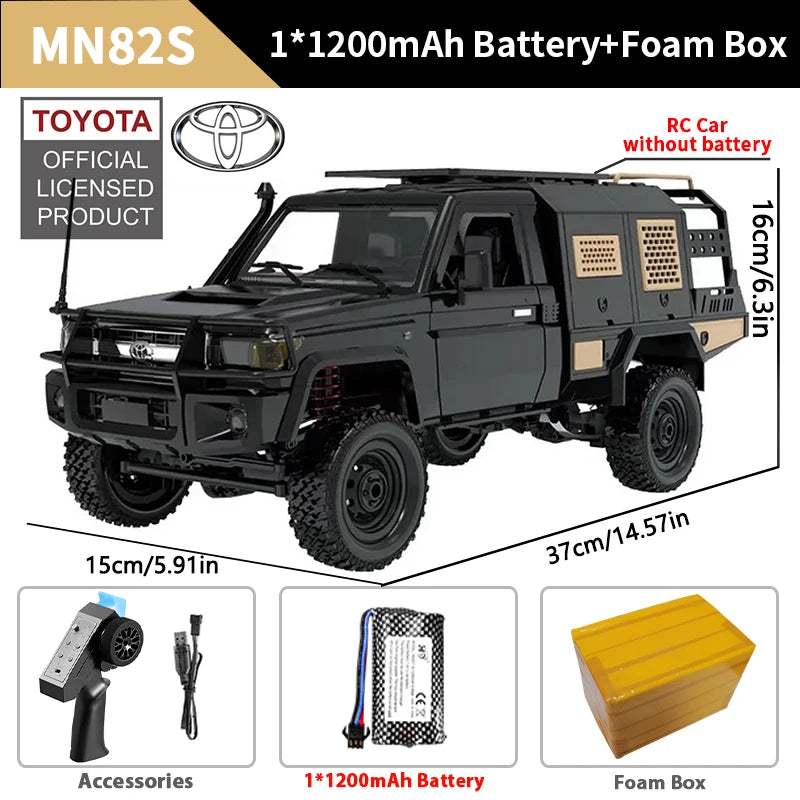 ZWN MN82 MN82S LC79 1/12 RC Pickup Truck 4WD Off-Road Climbing Car Toy Gift