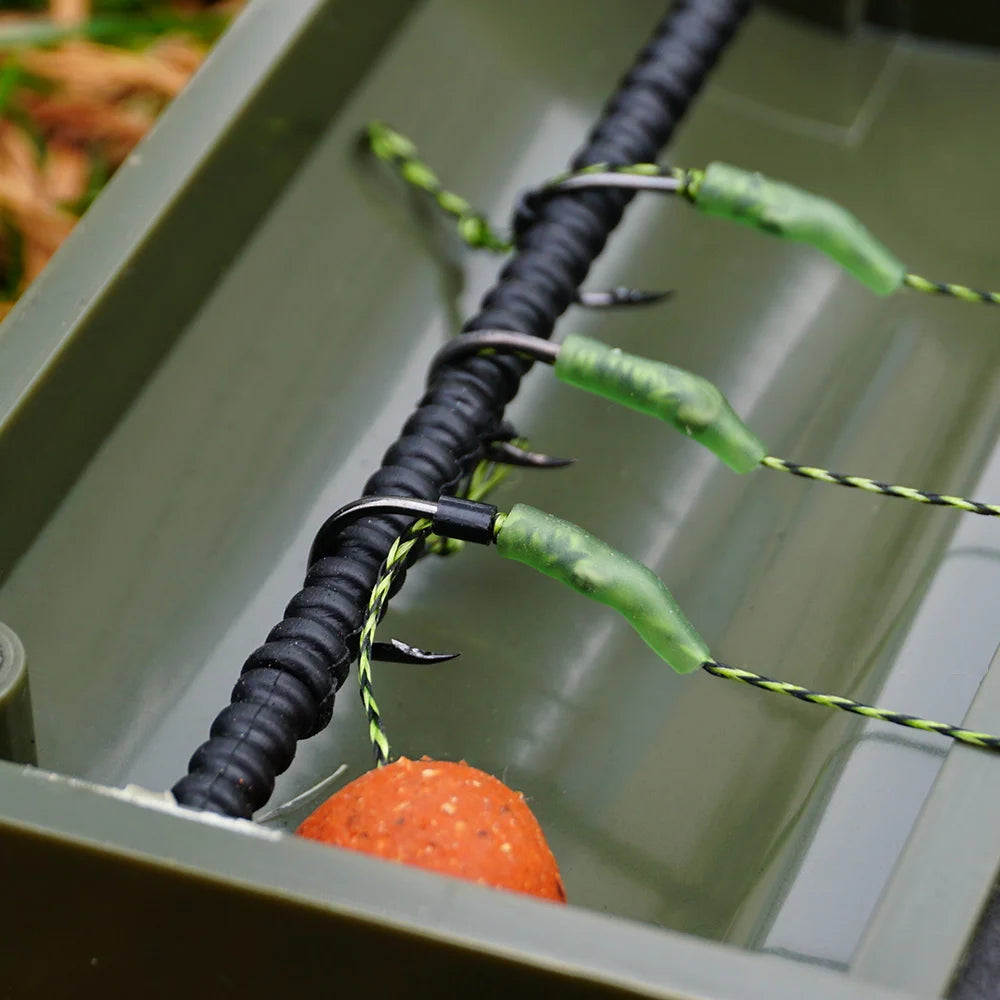 Hirisi Carp Rig Wallet Tackle Box for Zig Chod Hair Rigs Hooklink Line Storage