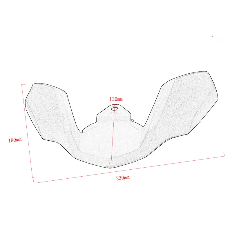 Beak Fairing Extension for BMW R1250GS R1200GS Motorcycle 2018-2023