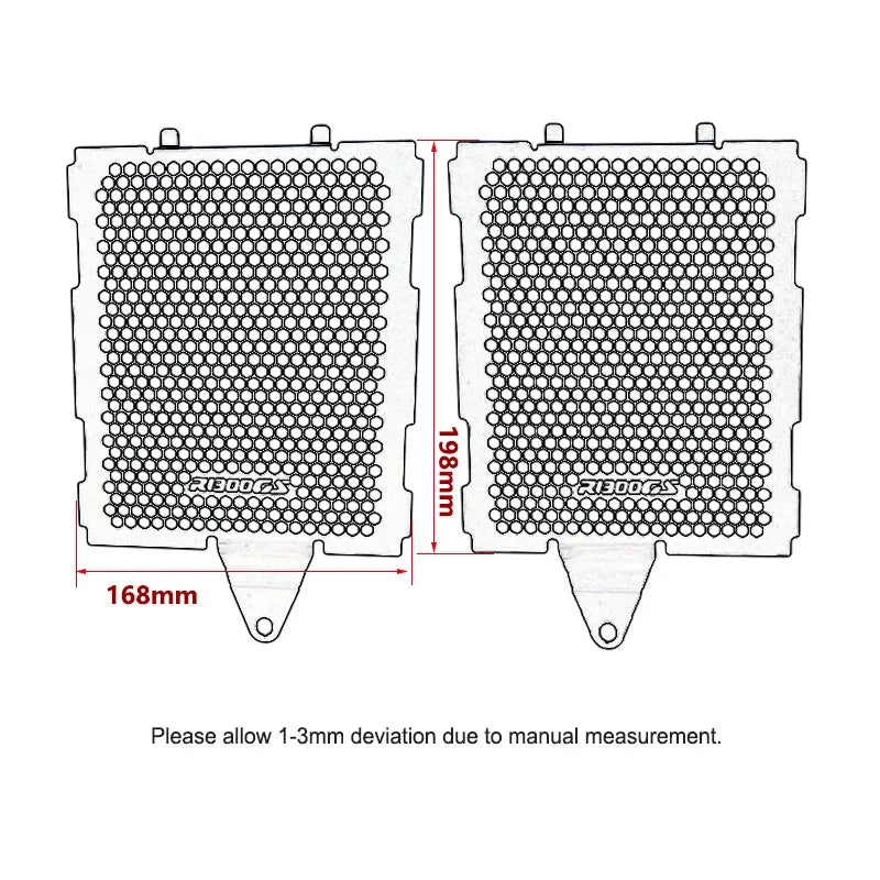 Motorcycle Radiator Grille Guard Compatible with B M W R1300GS Adventure 2023-2024