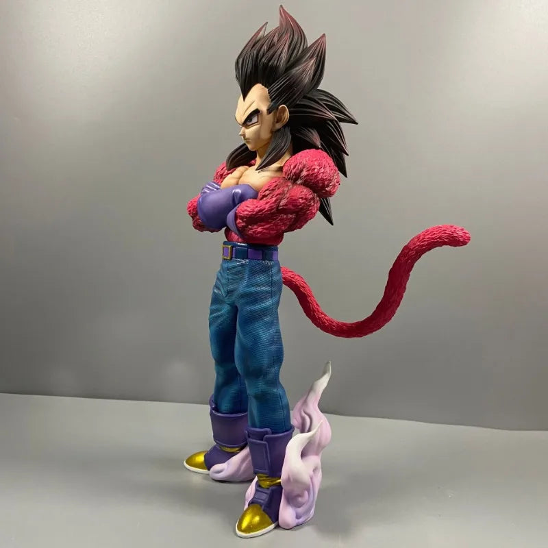 29cm Dragon Ball GT SSJ4 Goku Vegeta Figure PVC Anime Action Model Toy
