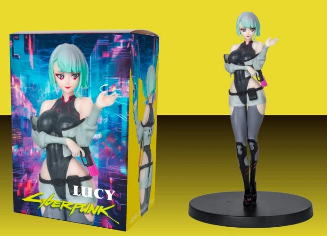 Cyberpunk Lucy 18cm Action Figure Collectible Model Toy Gift Display Ornament