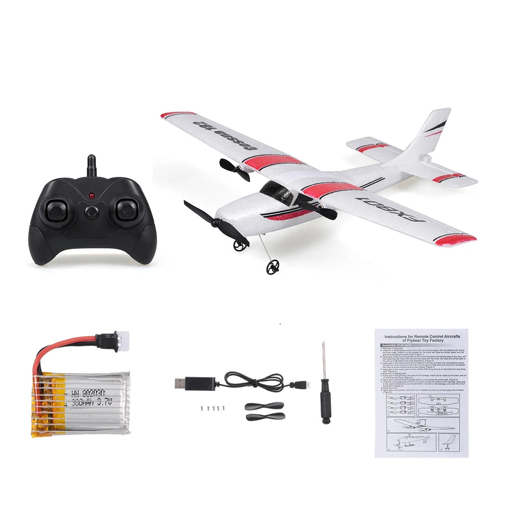 FX801 RC Plane EPP Foam 2.4G 2CH RTF Remote Control Wingspan Aircraft Fixed Wingspan Airplane Toys Gifts for Children Kids-EXPROTAS