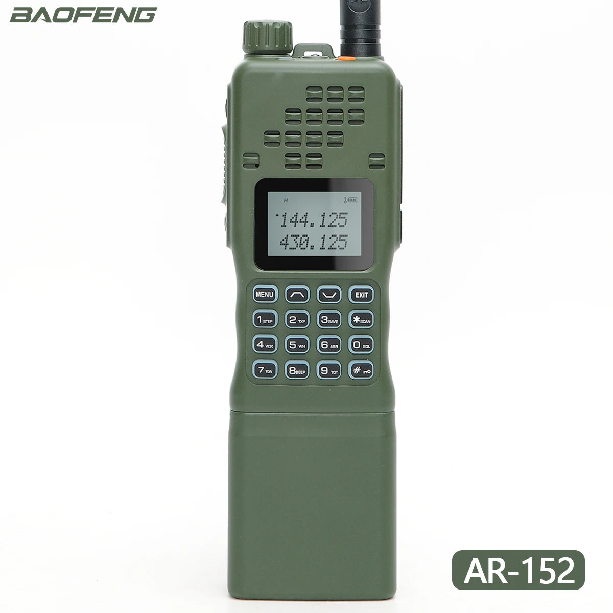 Baofeng AR-152 15W Walkie Talkie Powerful CB Two way Radio 12000mAh Battery Tactial Long Range AN PRC-152 Dual Band Transceiver-EXPROTAS