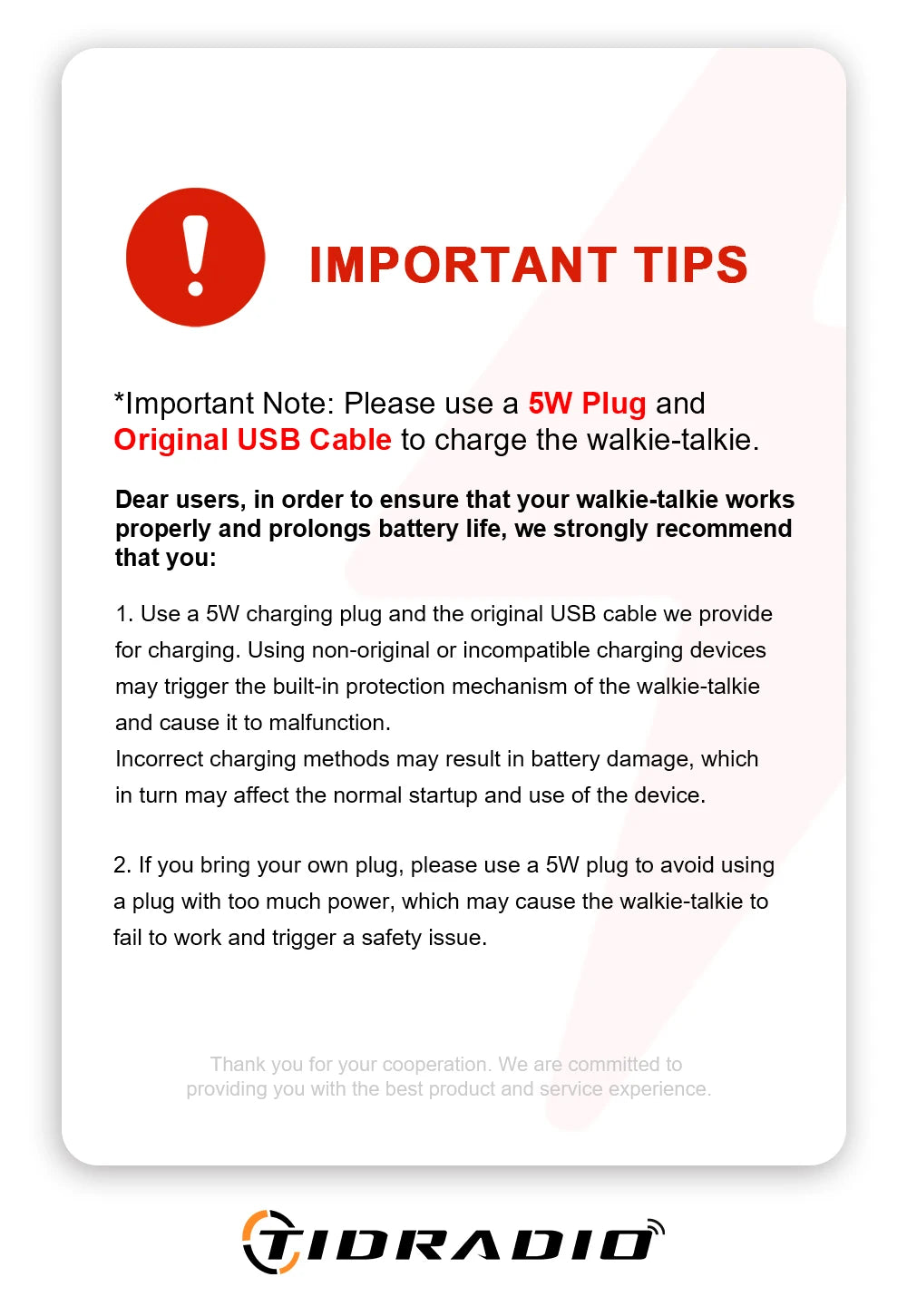 TIDRADIO 2nd Gen TD-H8 10W Professional Walkie Talkie Portable Long Range Radio Phone Wireless Programmable Search Repeaters-EXPROTAS