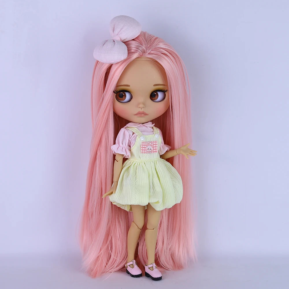 Icy Dbs Blyth Doll 1/6 Joint Body Brown Skin 30cm BJD Toy