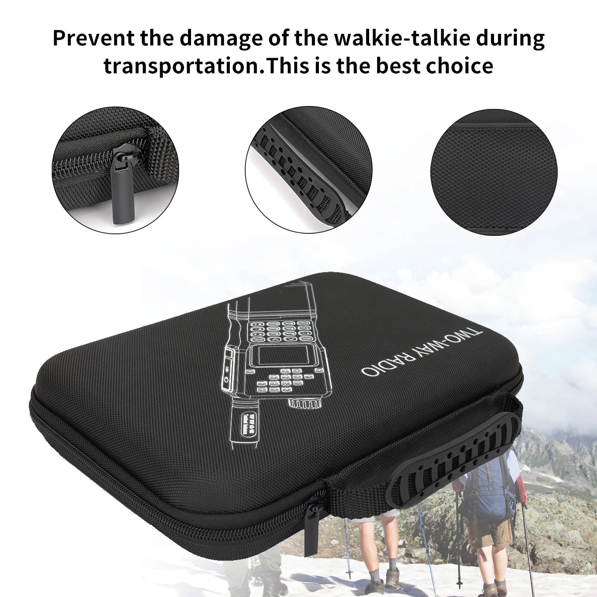 Baofeng AR-152 15W Walkie Talkie Powerful CB Two way Radio 12000mAh Battery Tactial Long Range AN PRC-152 Dual Band Transceiver-EXPROTAS
