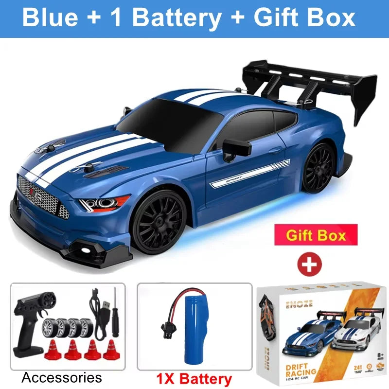4WD RC Drift Car Remote Control 2.4G Racing Electric Toy 4x4 Vehicle