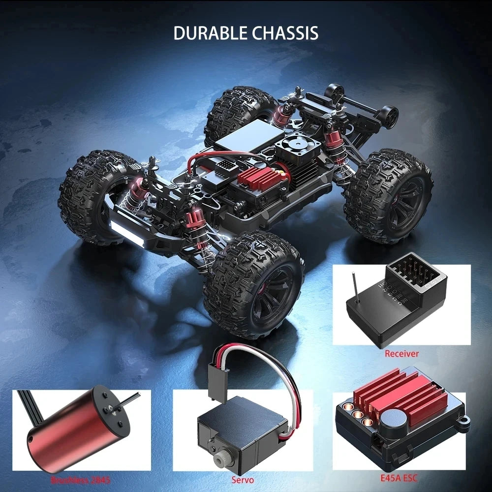Hyper Go MJX 16208 16207 16209 16210 1/16 4WD RC Car 70KM/H Brushless RC Racing Car Remote Control Cars Off-Road Truck Toys-EXPROTAS