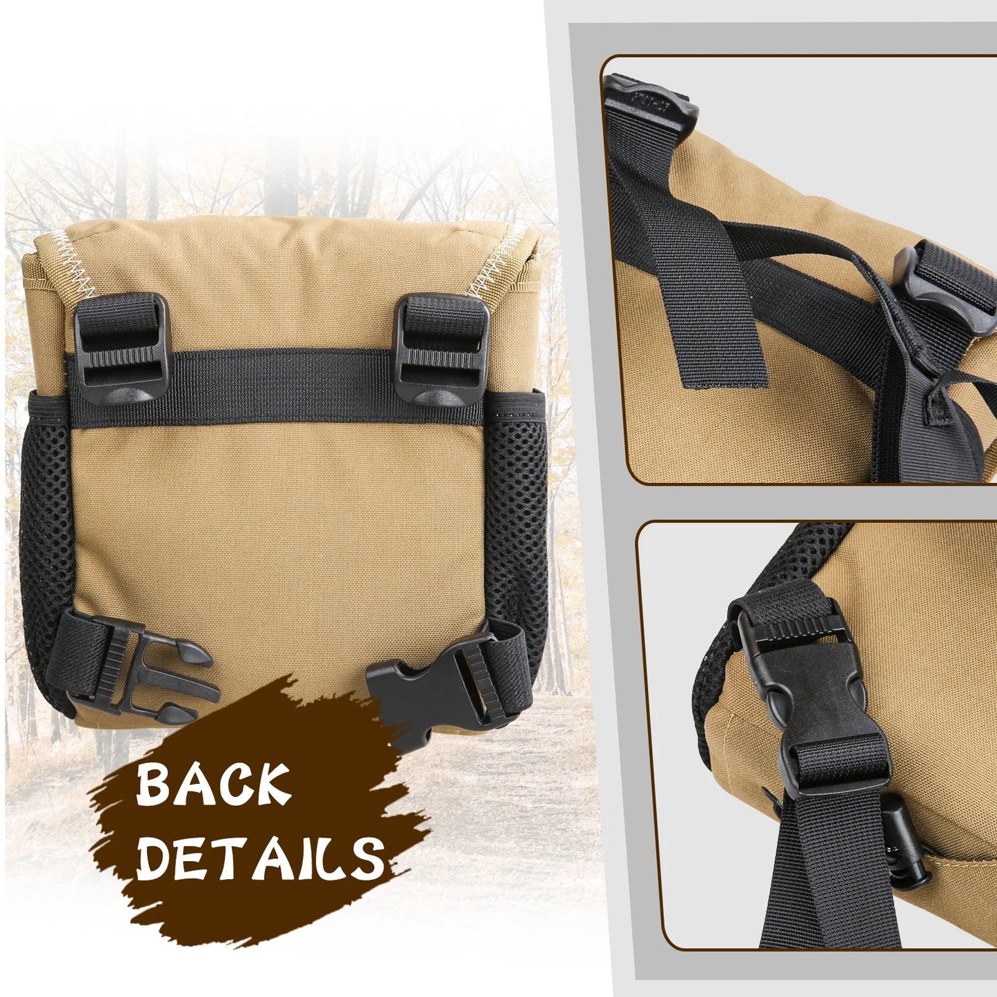 Telescope Backpack Padded Weather Resistant Carry Bag for Scope Accessories