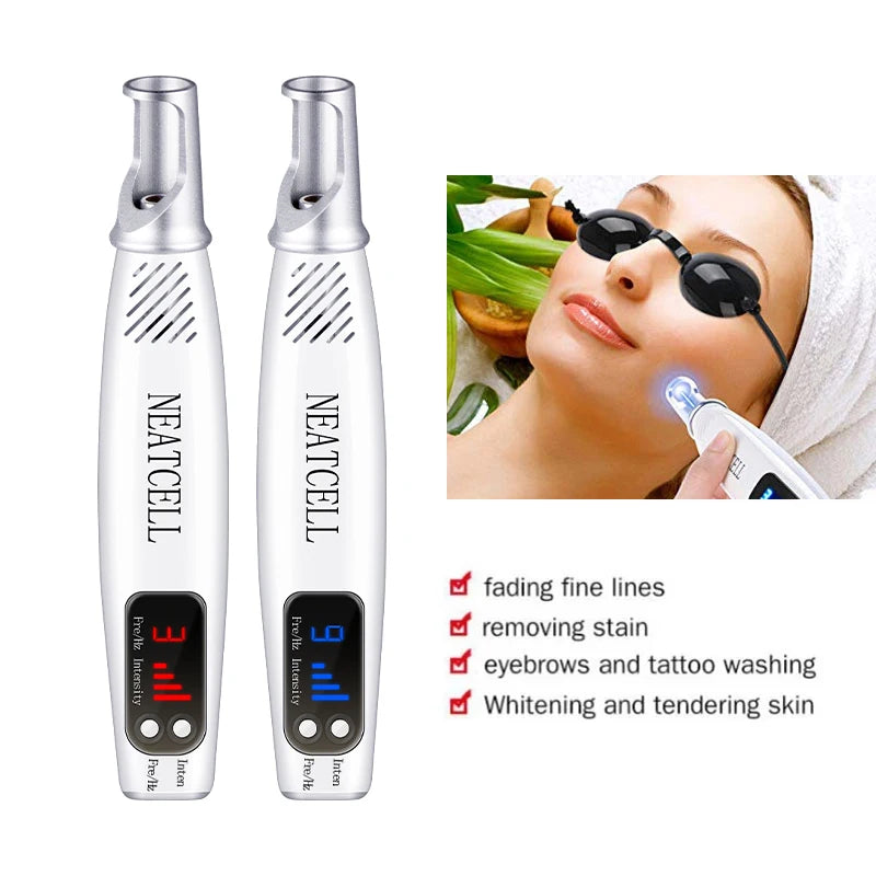 Picosecond Laser Pointer for Mole Removal Dark Spot Removal Pen tattoo Acne Skin Pigment Portable Removal Machine Beauty Device-EXPROTAS