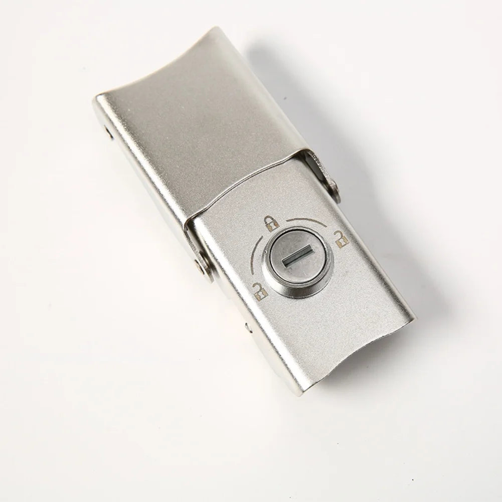 Detachable Stainless Steel Buckle Lock for Motorcycle Trunk with 2 Keys