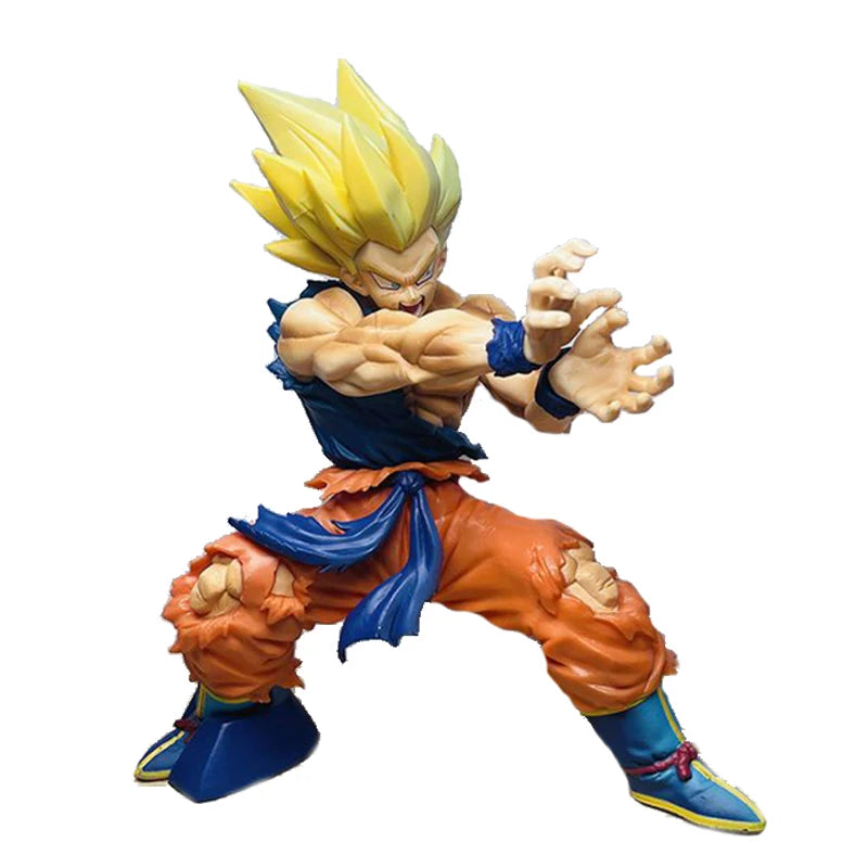Dragon Ball Z Kamehameha Son Goku Figure Super Saiyan Kakarotto 16CM PVC Action Figures Model Dolls Toys for Children Gifts-EXPROTAS