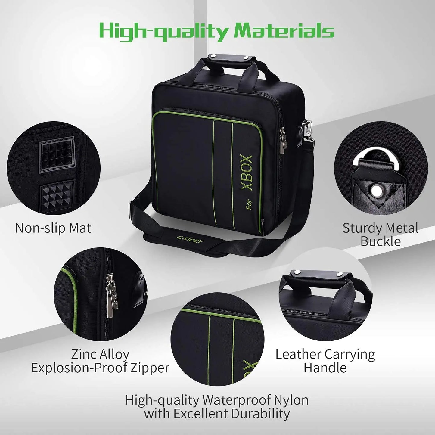 Carrying Case For Xbox Series X S Console Travel Bag with Controller Accessories