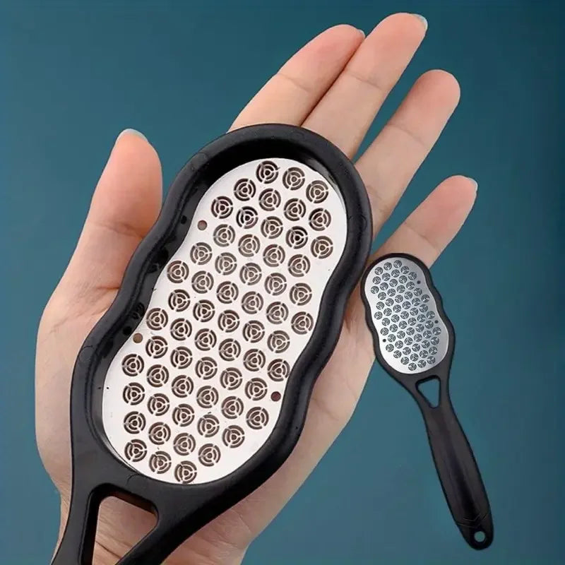 Stainless Steel Foot File Coarse Fine Grit Pedicure Callus Remover
