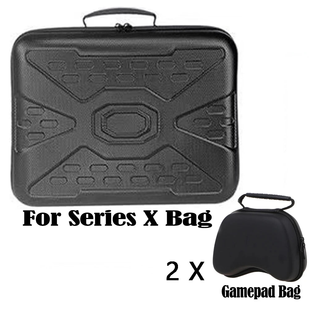 Hard Carrying Case For Xbox Series S Console Controller Accessories Travel Bag