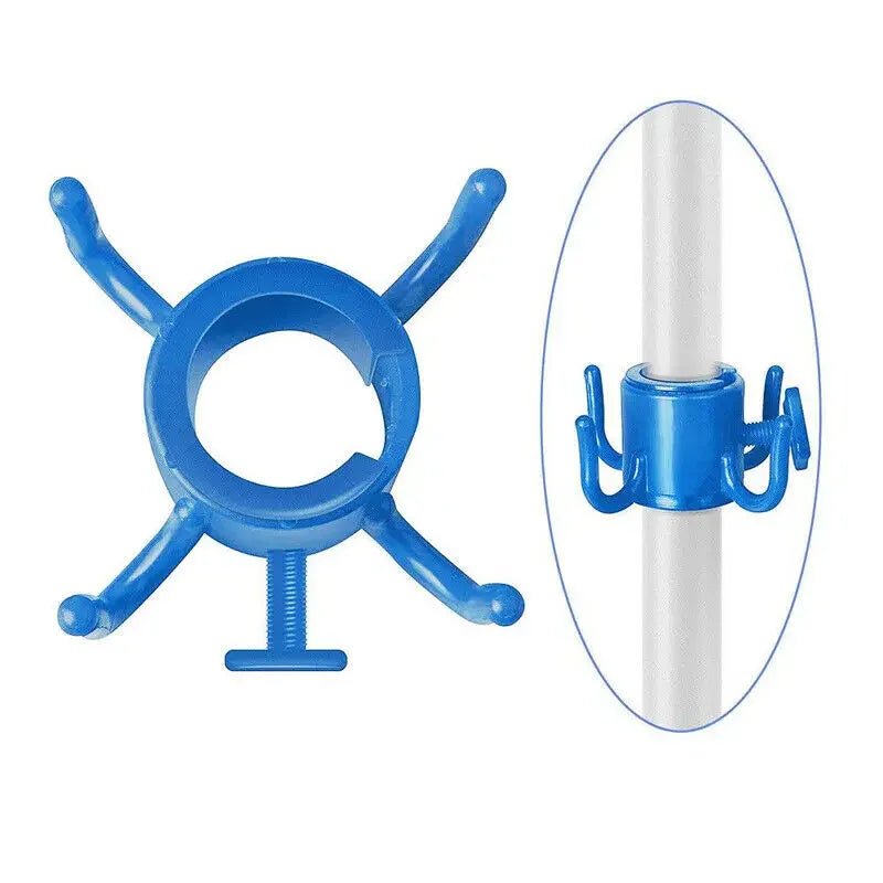 Beach Umbrella Hook 4-Arm Hanger for Towels Bags Hats Tent Camping Gear