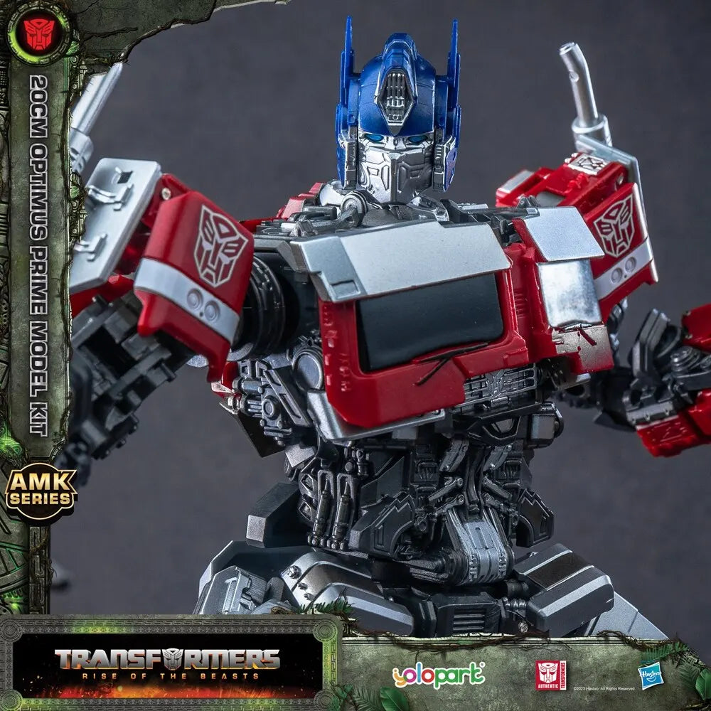Yolopark Transformers Optimus Prime 20cm Genuine Transformers Toys Model Figures Studio Series Rise Of The Beasts For Boys Girls-EXPROTAS