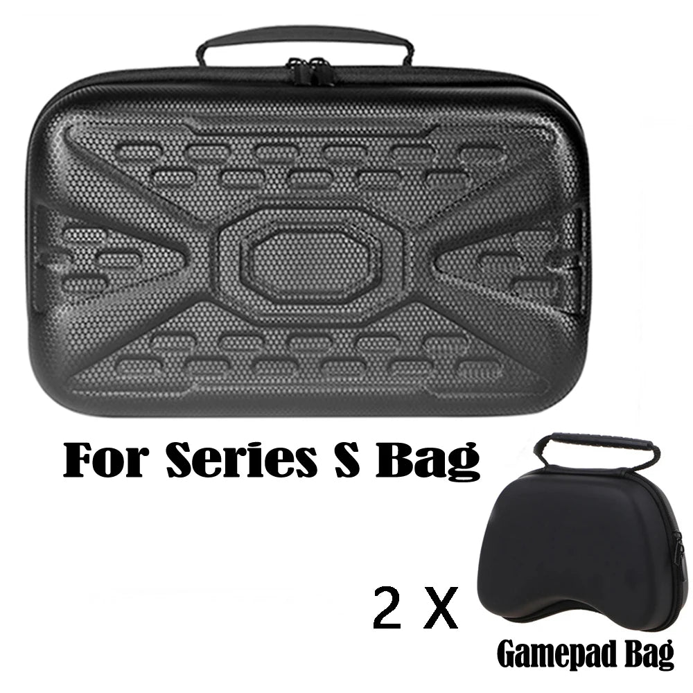 Hard Carrying Case For Xbox Series S Console Controller Accessories Travel Bag
