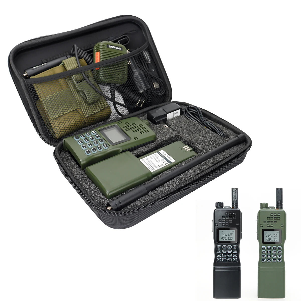 Baofeng AR-152 15W Walkie Talkie Powerful CB Two way Radio 12000mAh Battery Tactial Long Range AN PRC-152 Dual Band Transceiver-EXPROTAS