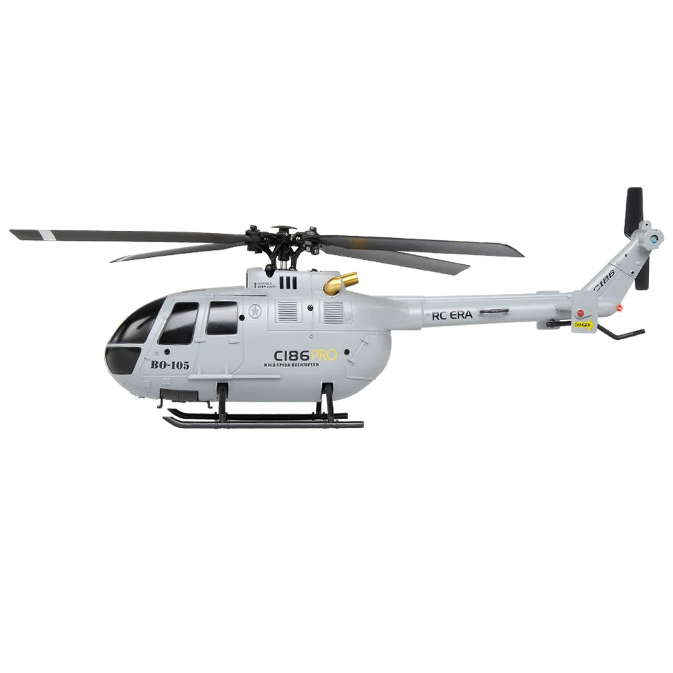 C186 Pro B105 2.4G RTF RC Helicopter, 4 Propellers, 6-Axis Gyro, Remote Control-EXPROTAS