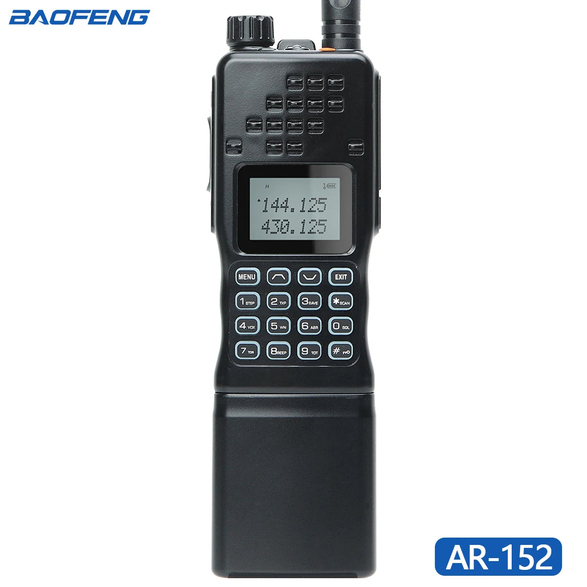 Baofeng AR-152 15W Walkie Talkie Powerful CB Two way Radio 12000mAh Battery Tactial Long Range AN PRC-152 Dual Band Transceiver-EXPROTAS
