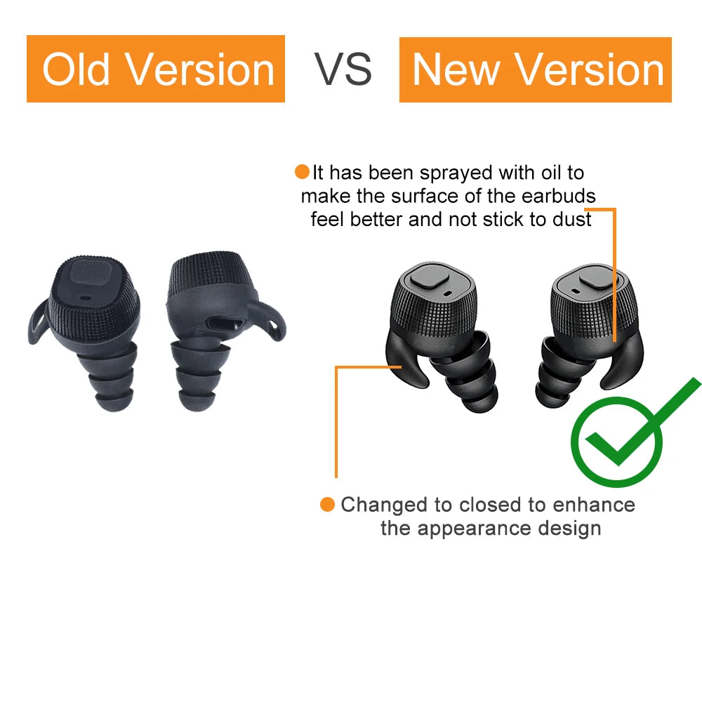 EARMOR M20 Tactical Noise Cancelling Earbuds Electronic Earbuds Shooting Earmuffs / For Law Enforcement High Noise Environment-EXPROTAS